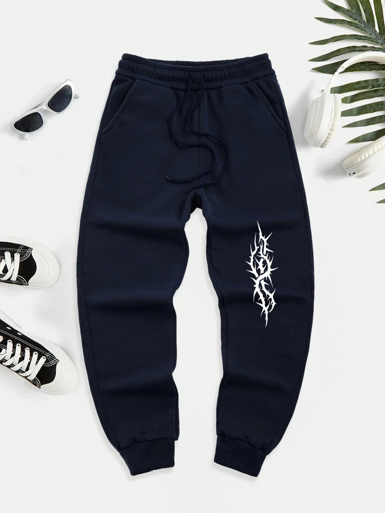 Surrounded By Thorns Prints New Fashion Sweatpants Hip Hop GlowCart