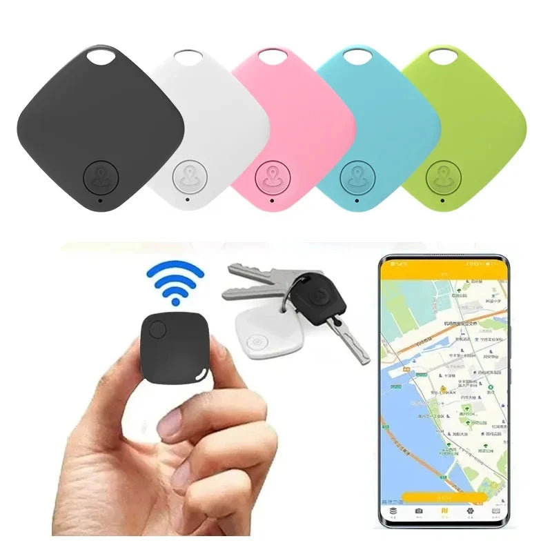 Mini Bluetooth 5.0 Tracker AntiLost Device Round Pet Kids GlowCart