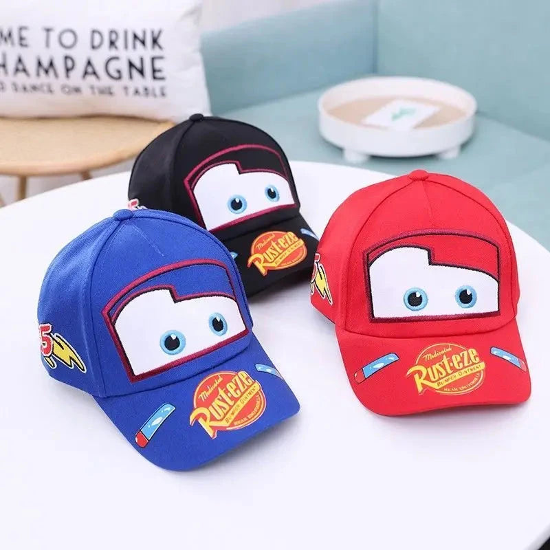 Lightning McQueen spring, autumn and summer children's hat GlowCart