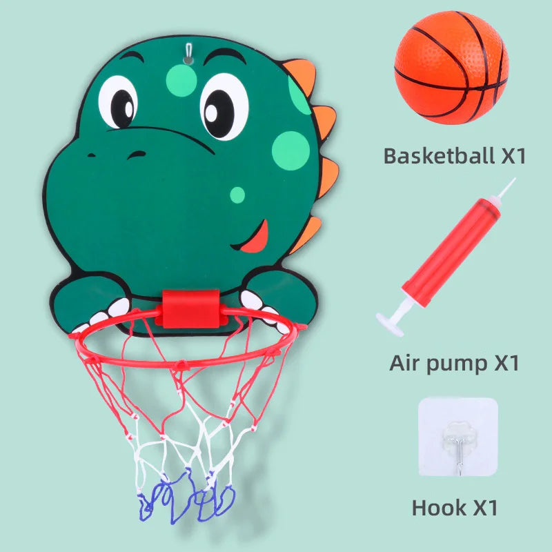 Montessori Mini Basketball Hoop Indoor Garden Toys Boy Basketball Outdoor Sport Games Toys for Kids Baby Toys Children Toys GlowCart