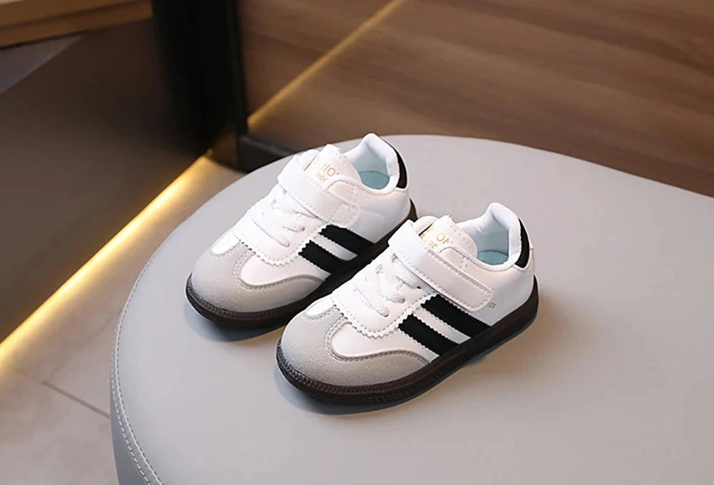 Fashion Sport Shoes For Children PU Leather Ergonomics Kids GlowCart