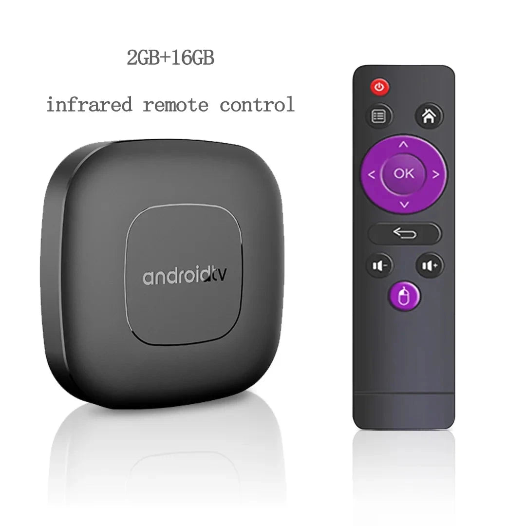 Smart Home Theater TV Box Android13  Allwinner H313 Google GlowCart