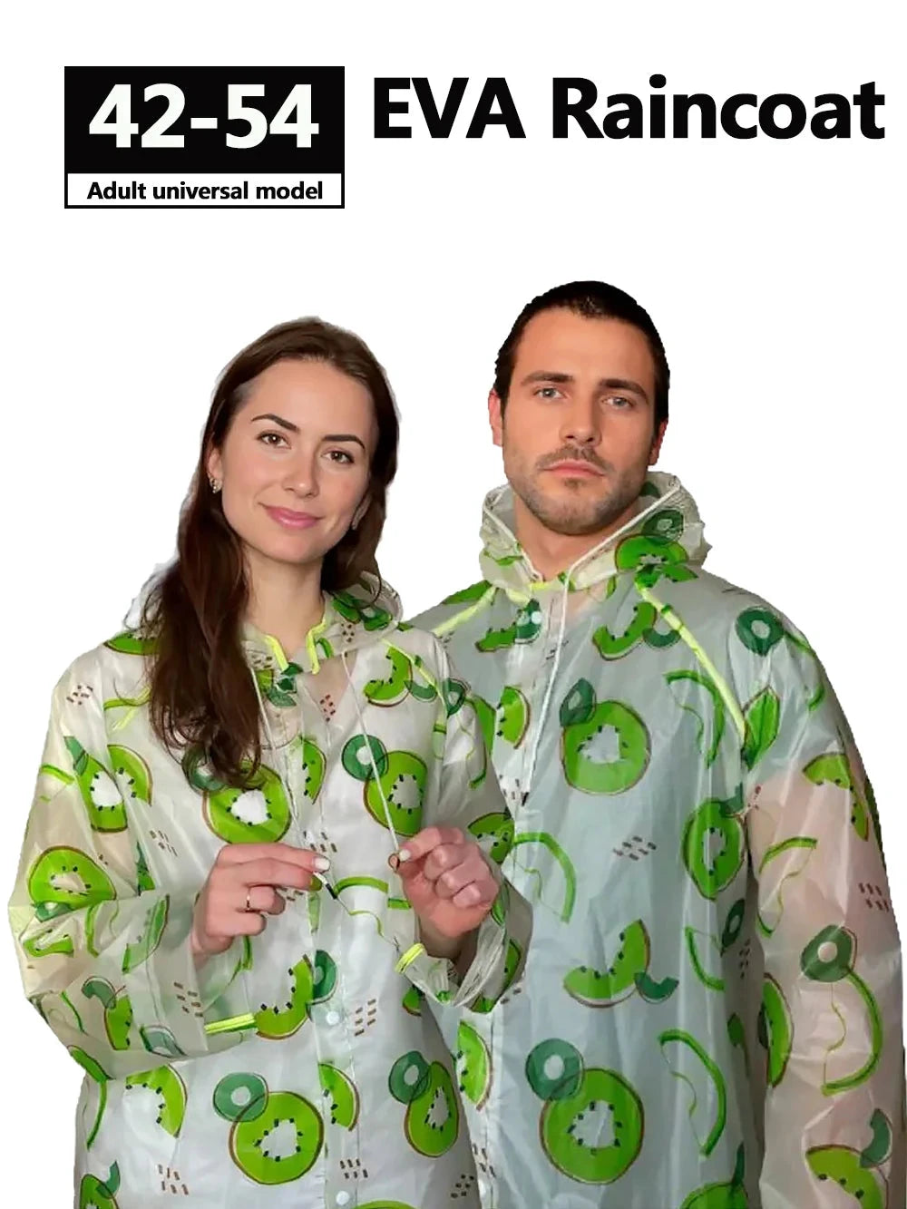 A variety of patterns of adult raincoats, sturdy and durable GlowCart