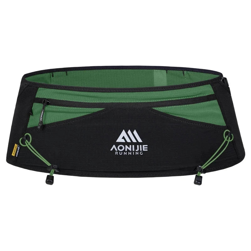 AONIJIE W8141 Running Belt Bag Outdoor Breathable Lightweight Woman Man Waist Pack with 500ml Water Bottle Soft Flask GlowCart