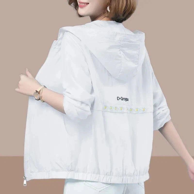 Women's Jacket 2024 New Summer Sun Protection Thin Coat GlowCart