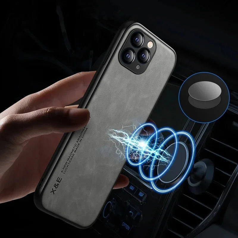 Sheepskin Magnetic Case For Samsung S25 S24 Ultra S22 Plus GlowCart