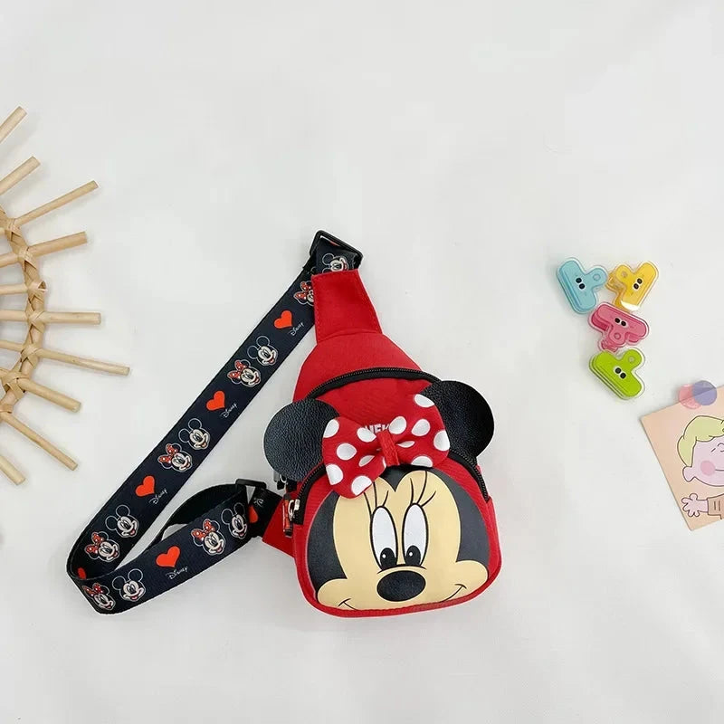 Mickey Minnie Mouse Cartoon Children's Backpack Child Girl Schoolbag Boys And Girls Backpacks Kids Bags For Boy Back Bag GlowCart