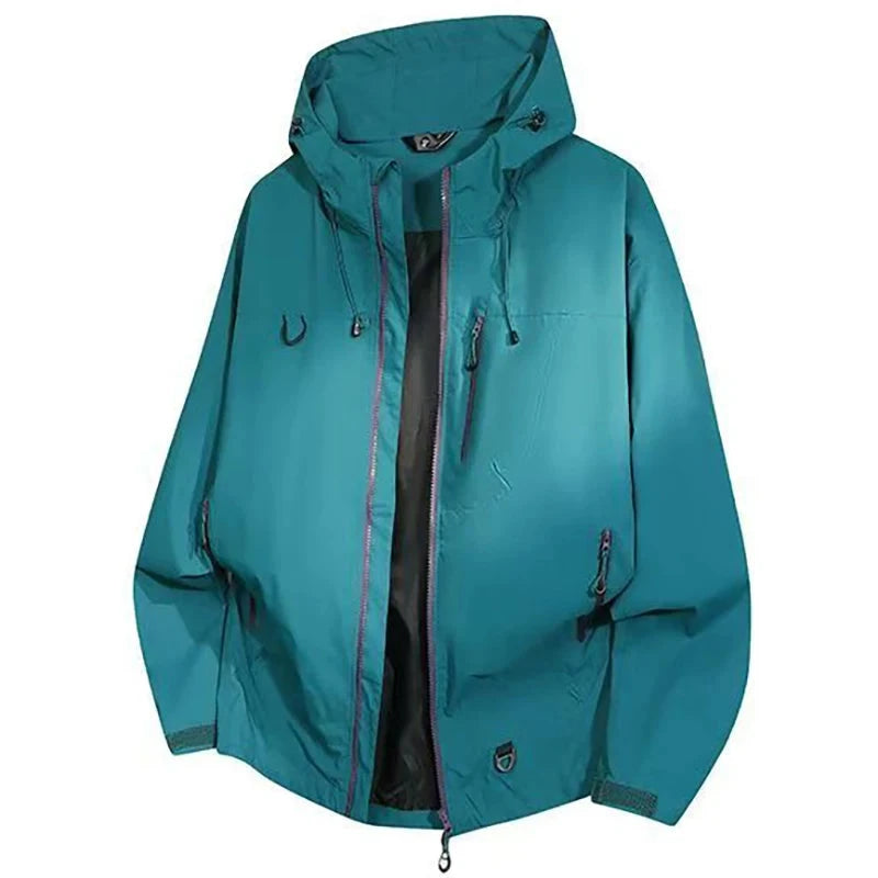 Autumn Men's Rain Jacket Lightweight Windbreaker Coats with GlowCart