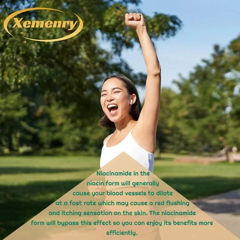 Niacinamide Vitamin B3 Capsules - Supports Skin Cell Health, GlowCart