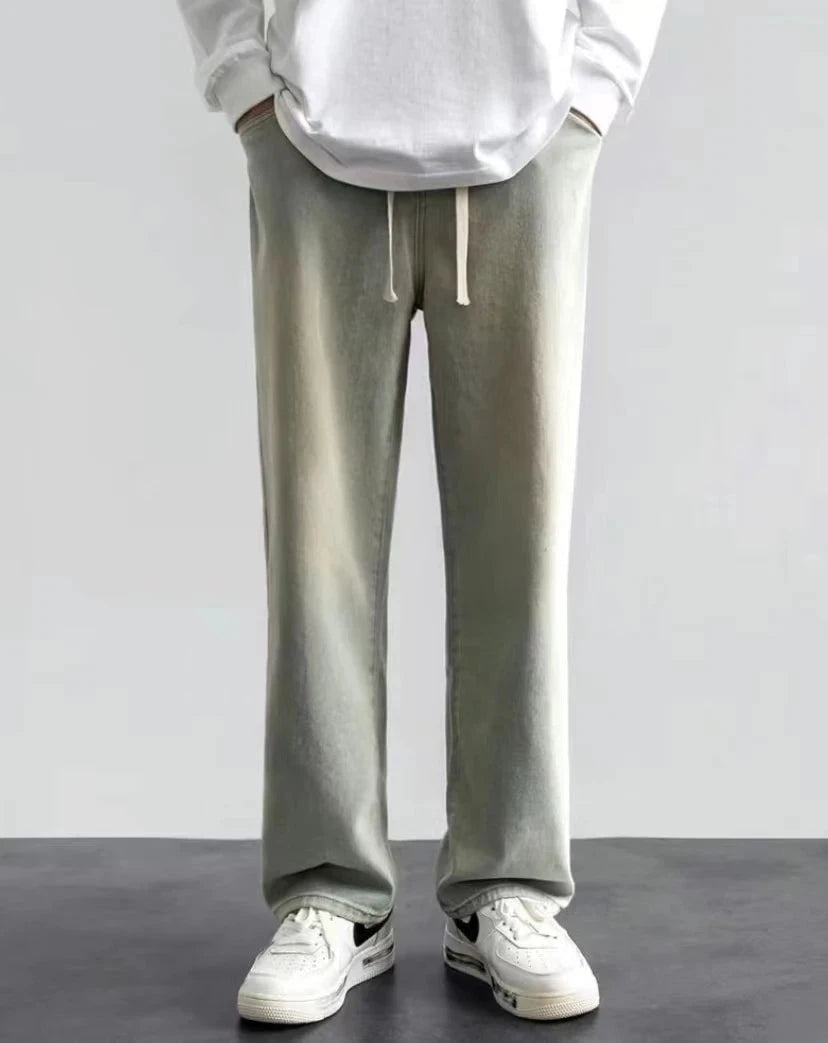 2023New Streetwear Loose Jeans Men Korean Style Fashion GlowCart