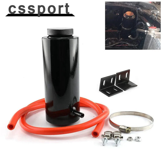 Universal Radiator Coolant Tank 800ml Coolant Expansion Tank Cooling Catch Bottle Overflow Reservoir Aluminum Car Styling GlowCart