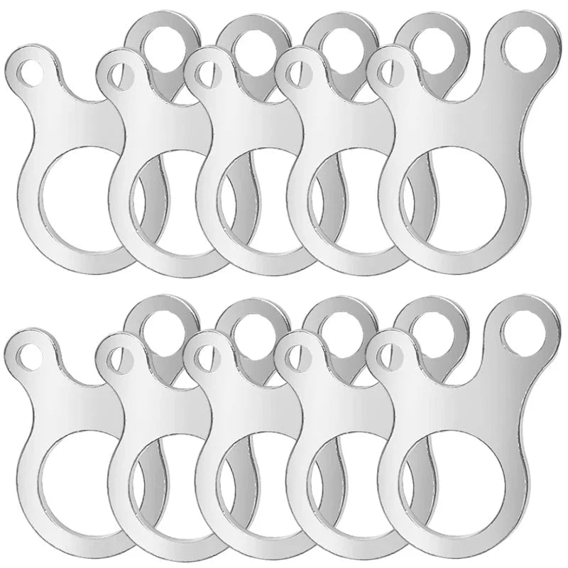 5/10pcs Tent Wind Rope Buckle 3 Hole Outdoor Camping GlowCart