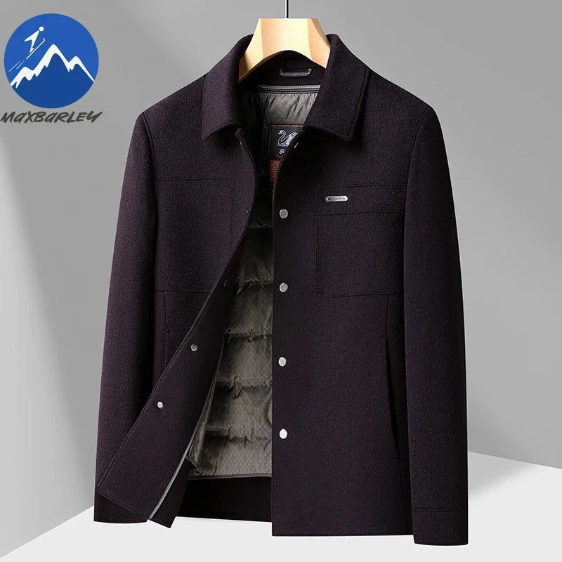 Maxbarley Luxury Men Down Jacket 2025 Lightweight Outdoor GlowCart