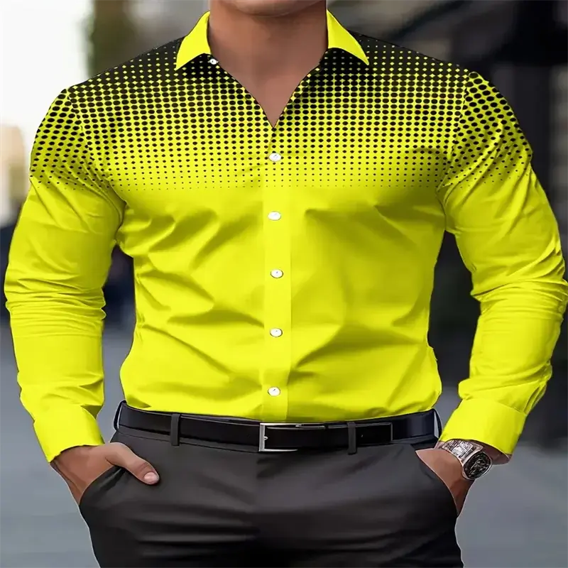 12 colors of men's business shirts for spring, summer, autumn and winter, comfortable and soft designer shirts for daily use GlowCart