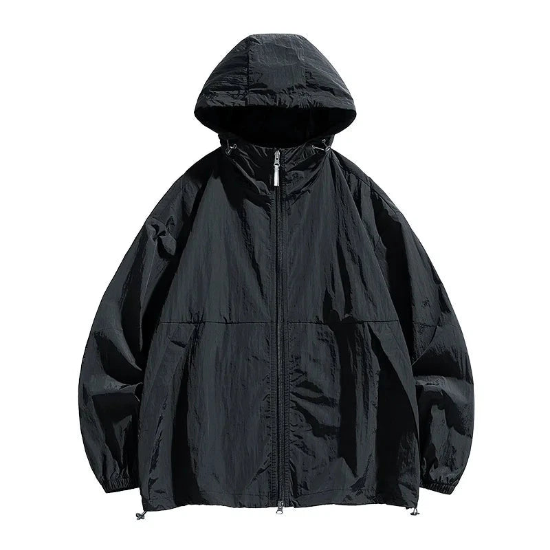 Men Hiking Jackets Waterproof Sun-Protective Coats Summer GlowCart