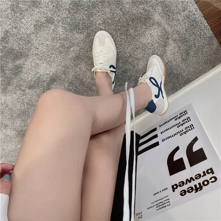 Women's Sneakers White Platform Woman Flats Sports Shoes Female Lightweight Vulcanized Shoes Ladies Casual Comfortable Trainers GlowCart