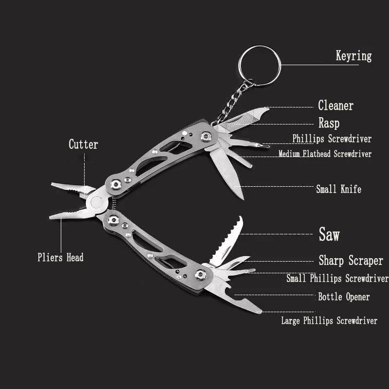 CZHIYAO Multifunctional Pliers 12 In 1Stainless Steel GlowCart