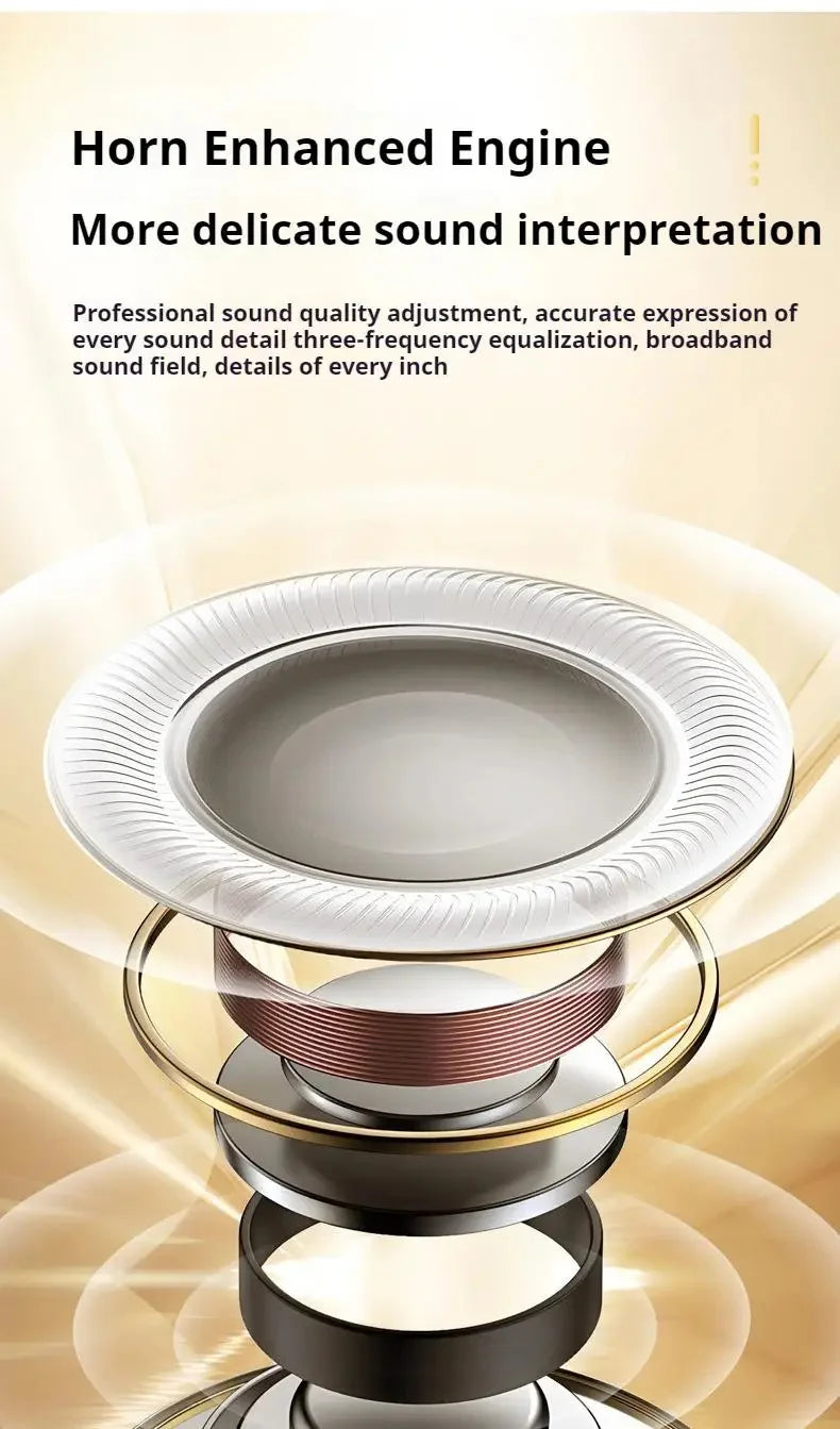 Original P2961 Bluetooth 5.3 Headphone Gaming Wireless Foldable Headset HiFi Powerful Bass Earphones Built-in Mic GlowCart