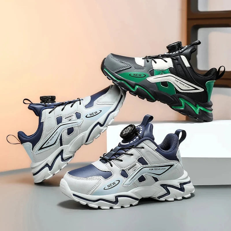 Children Sport Shoes Boys Autumn Winter Platform Kids Running Sneakers Lightweight Comfortable Athletic Footwear for Boy GlowCart