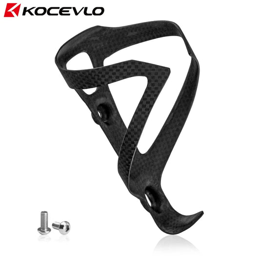 KOCEVLO RXL Lightweight Bicycle Bike Cycling Carbon Bottle Cage 22g Mtb Holder Black 3K carbon Matt GlowCart