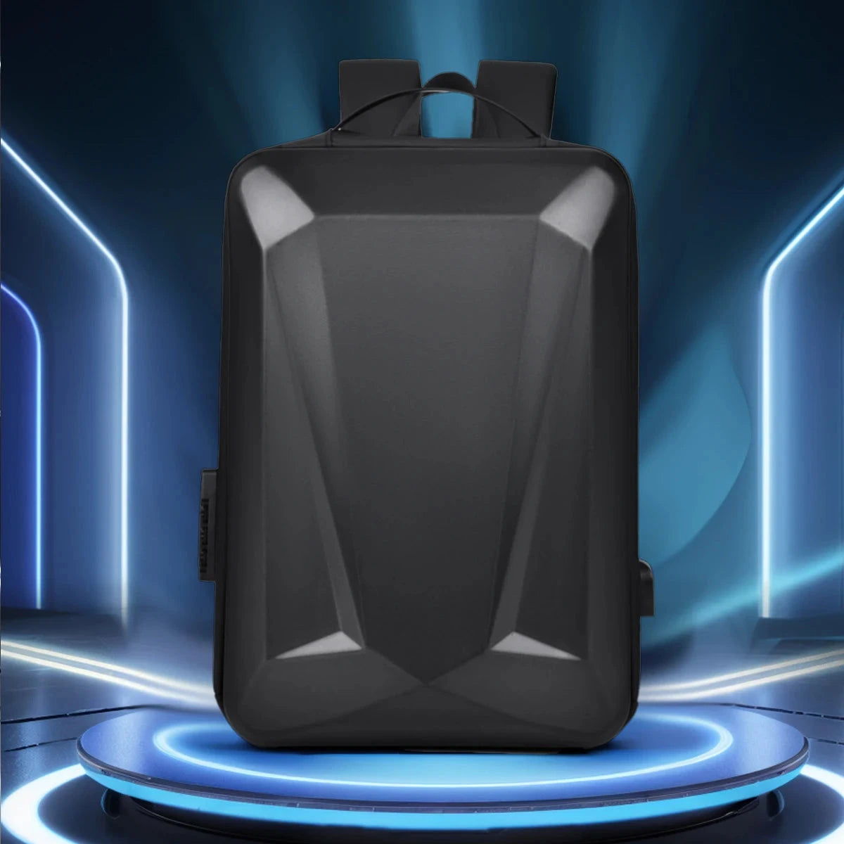 Backpack Men's Business Hard Shell Backpack Large Capacity GlowCart