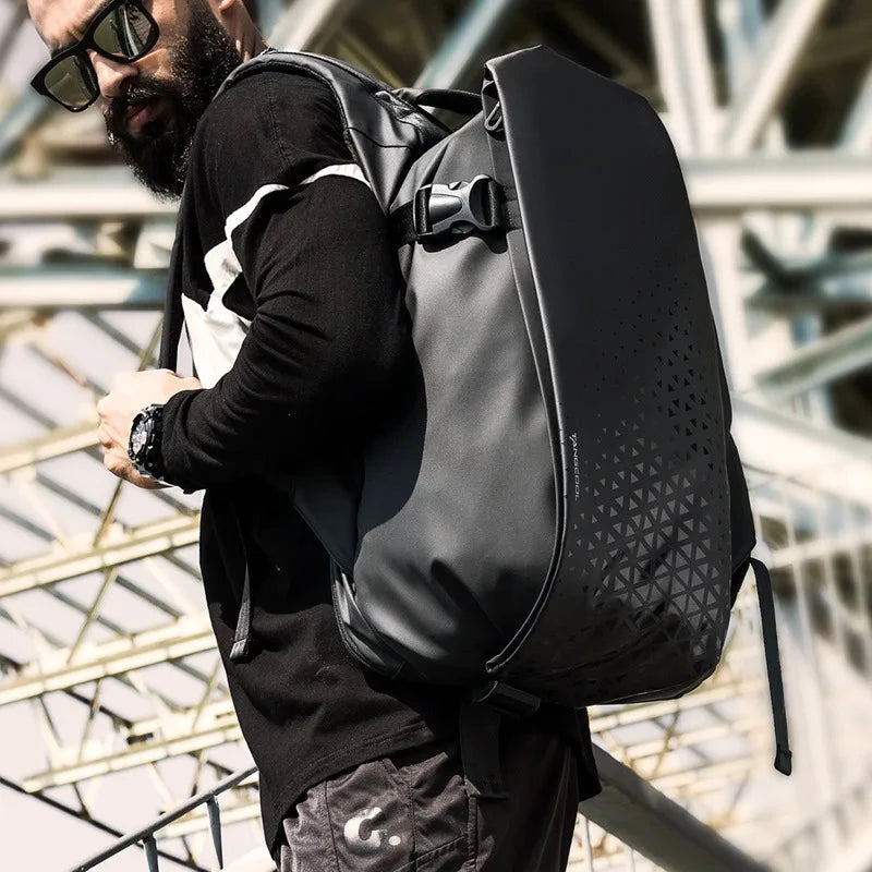 New High Quality Large Capacity Backpack Waterproof Business GlowCart