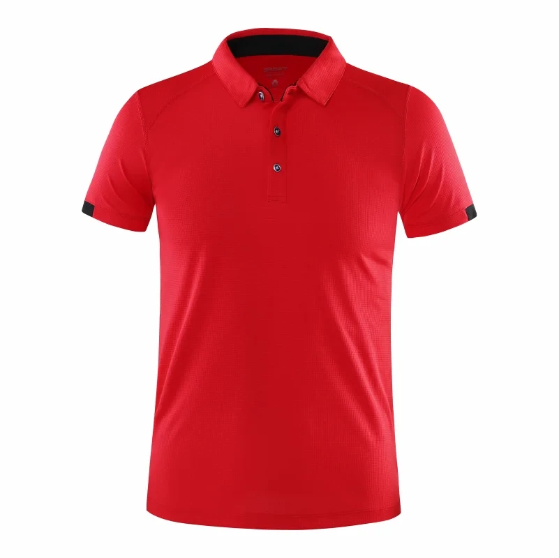 Casual Sports Quick-drying Lapel Short-sleeved POLO Shirt GlowCart