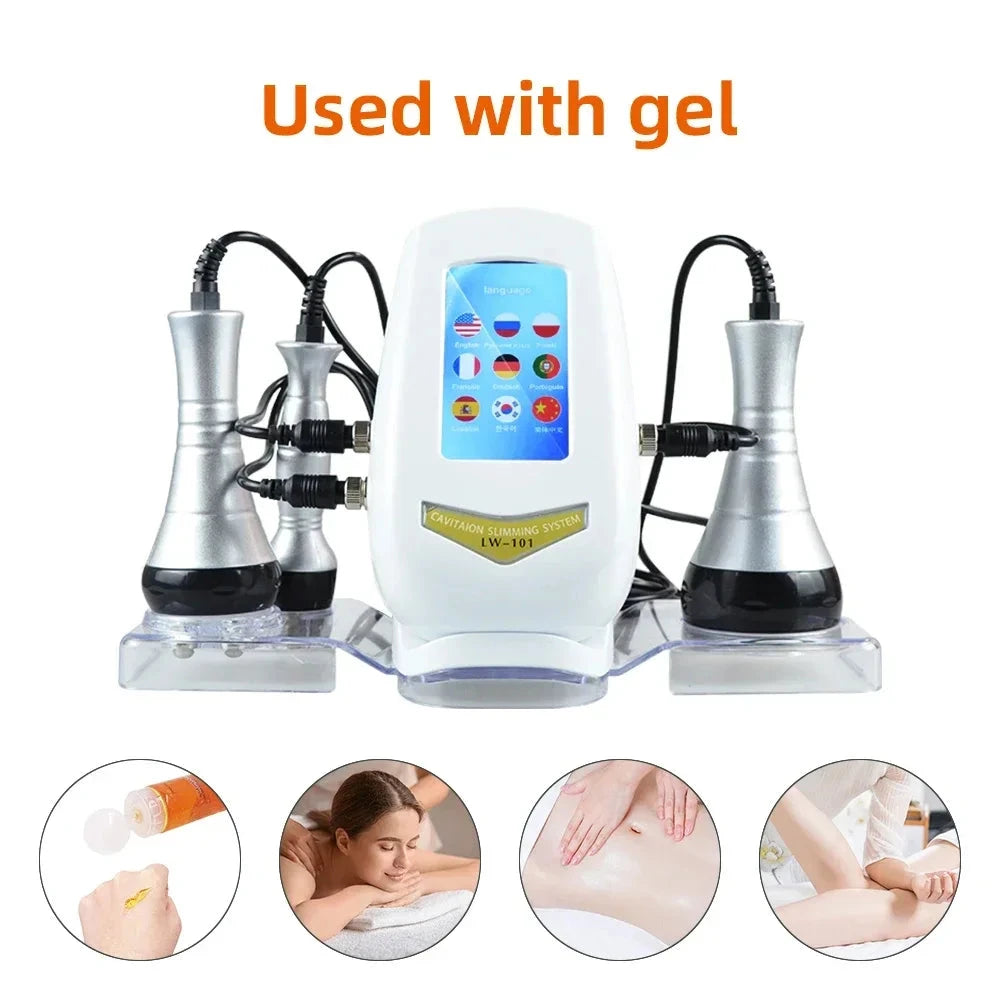 Miss Queeny 3-in-1 Vacuum 40K Slimming Cavitation Machine GlowCart