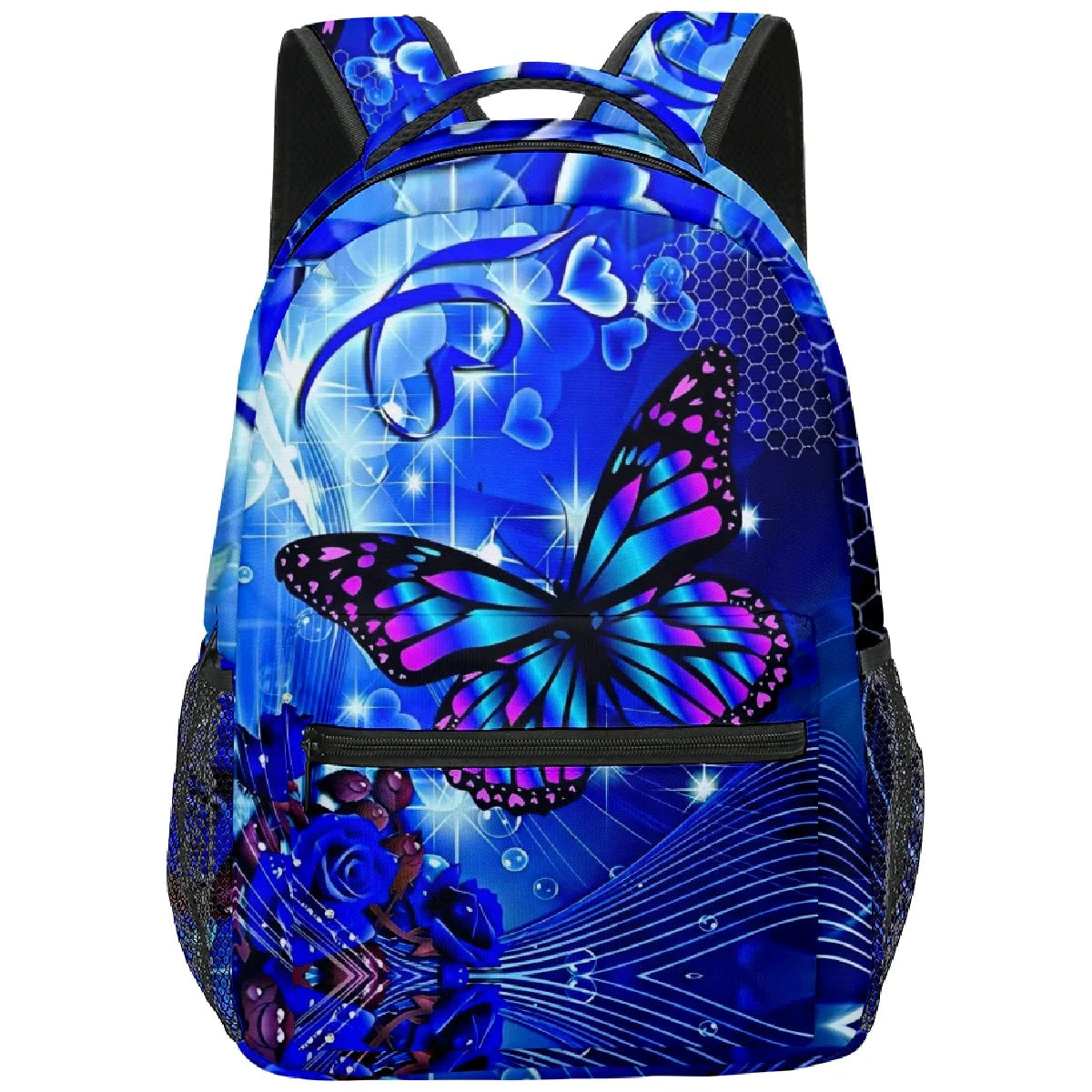 Trendy Popular Funny butterfly student Bookbag Notebook GlowCart