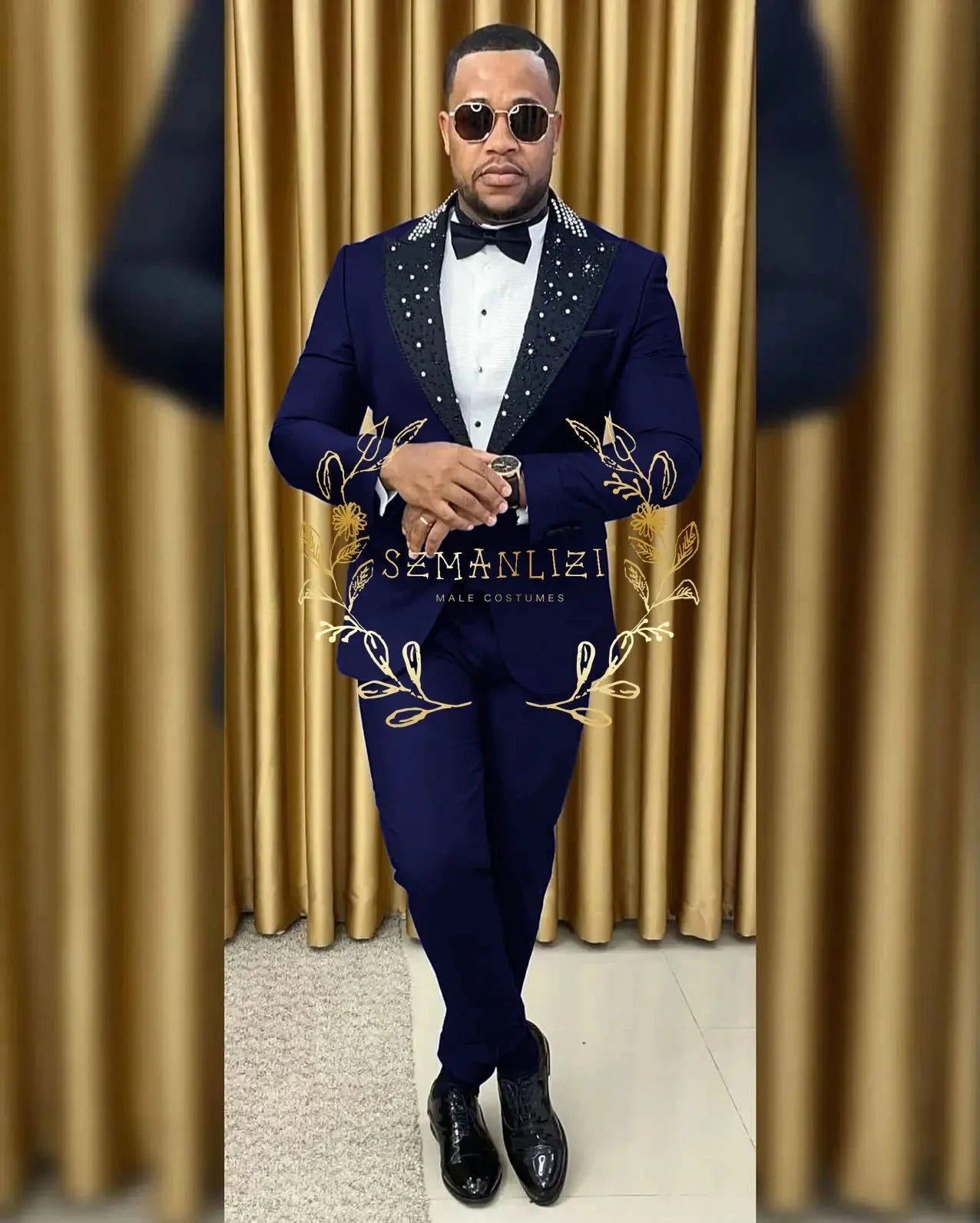 Luxury Wedding Suits For Men Groom Wear Tuxedos Handmade GlowCart