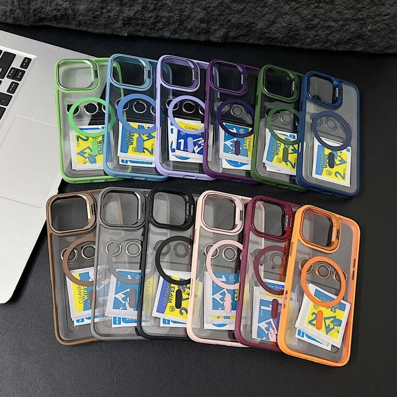 Luxury Magnetic Shockproof Phone Case For iPhone 15 14 13 12 GlowCart