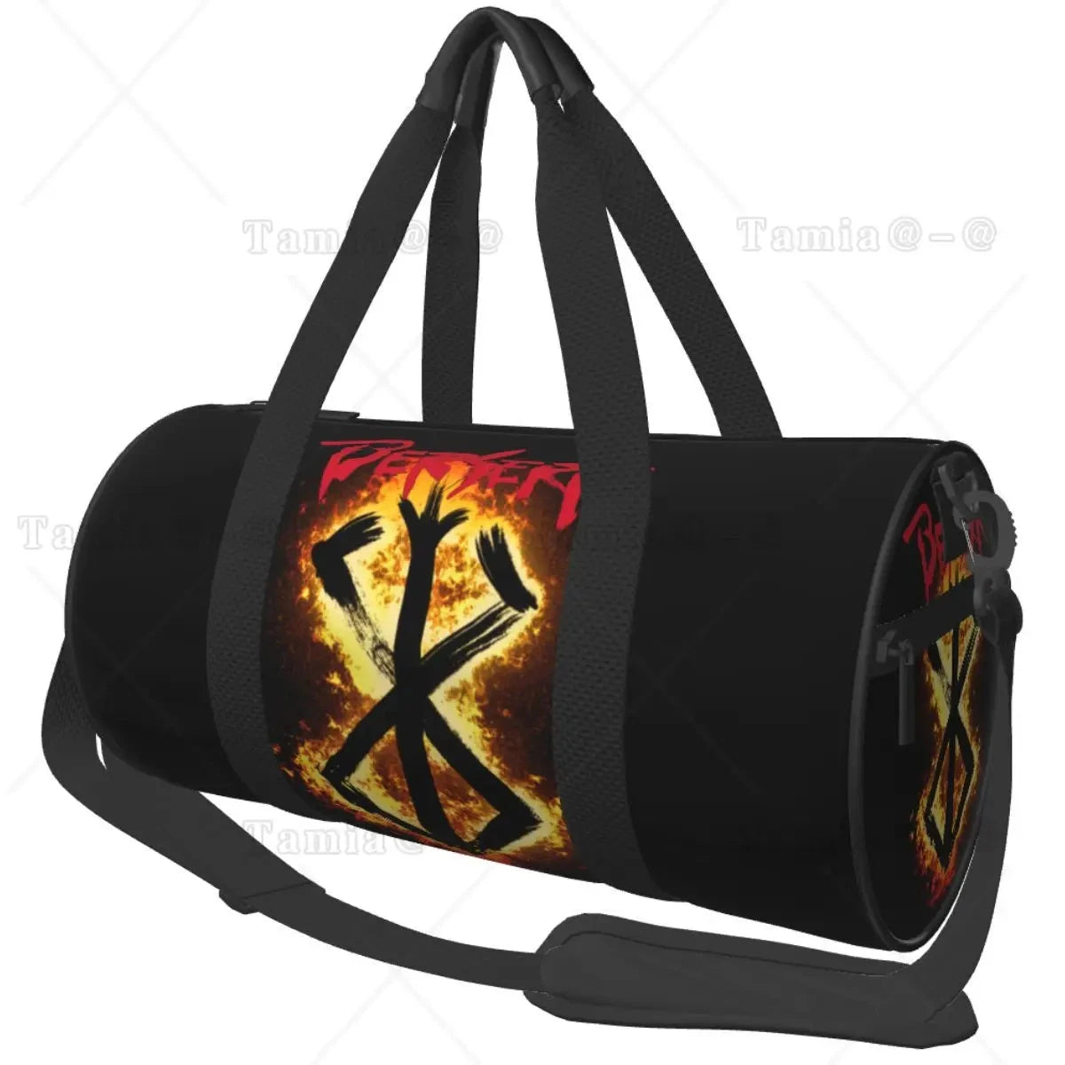 Japan Anime Bereserk Sports Gym Bag with Pocket Waterproof GlowCart