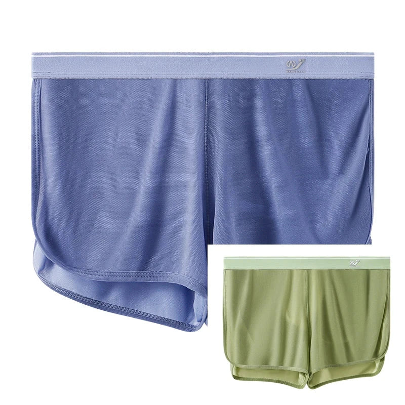 1PCS/2PCS/3PCS  Cool and Breathable Men's Ice Silk Casual GlowCart