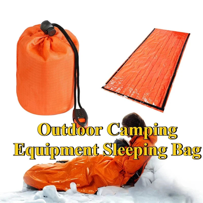 1pc Outdoor Edc Camping Gear Thermal Sack First Aid Rescue GlowCart