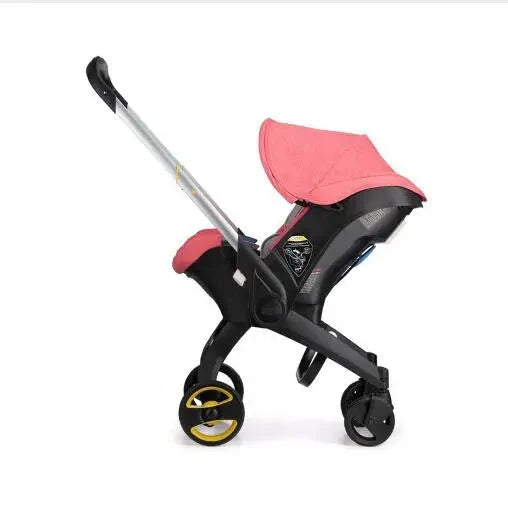 Baby Stroller 3 in 1 High Landscape Newborn Car Seat Stroller Infant Trolley Wagon Portable Baby Pushchair Cradle Travel System GlowCart