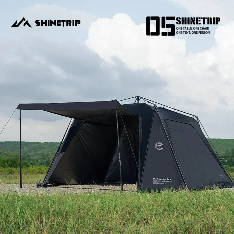 ShineTrip 05 Series Dome camping tent Quick Setup big tent GlowCart