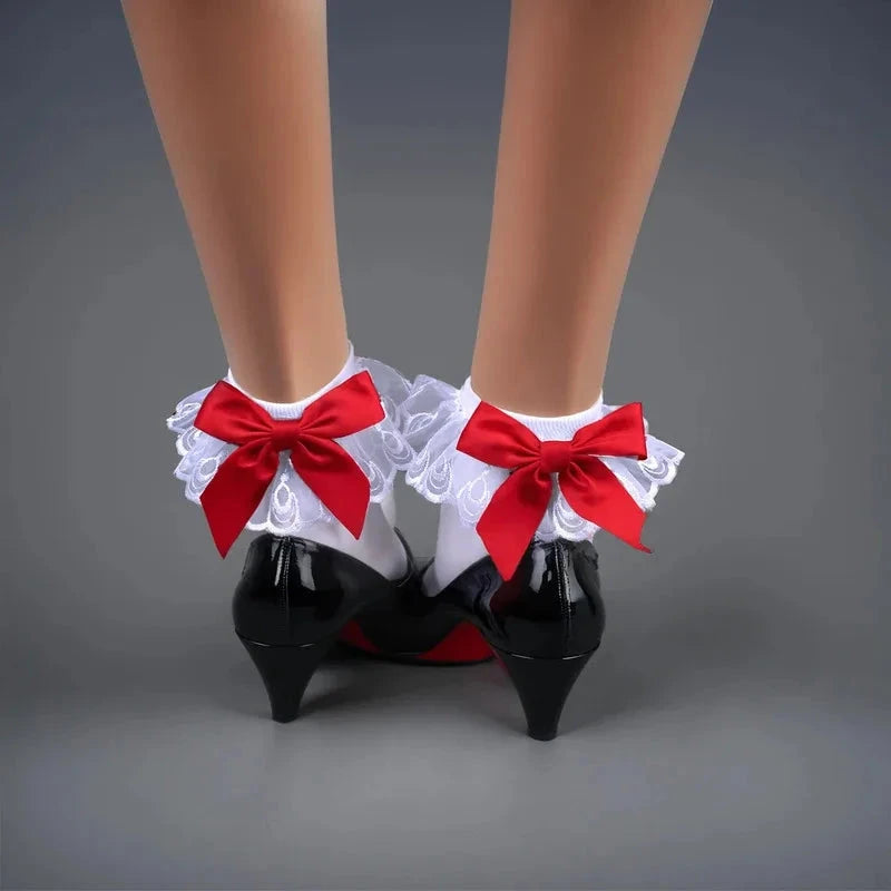 Summer Women Sockings High Elasticity Nolita Stereoscopic GlowCart