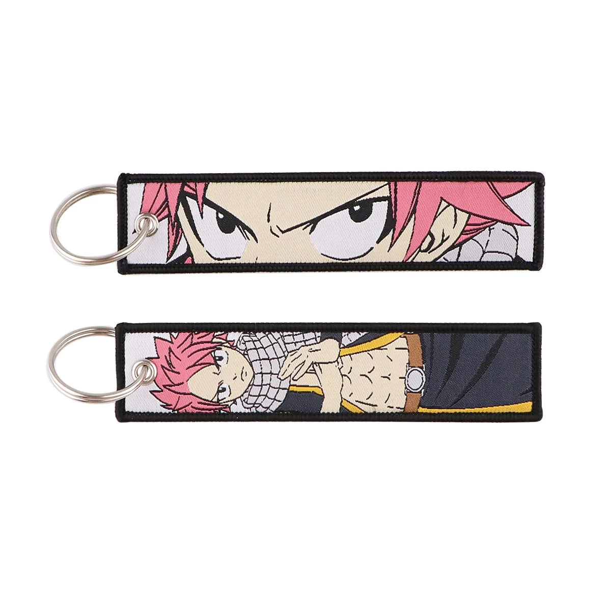 Classic Anime Cool Embroidery Key Fobs Key Tag Motorcycles GlowCart