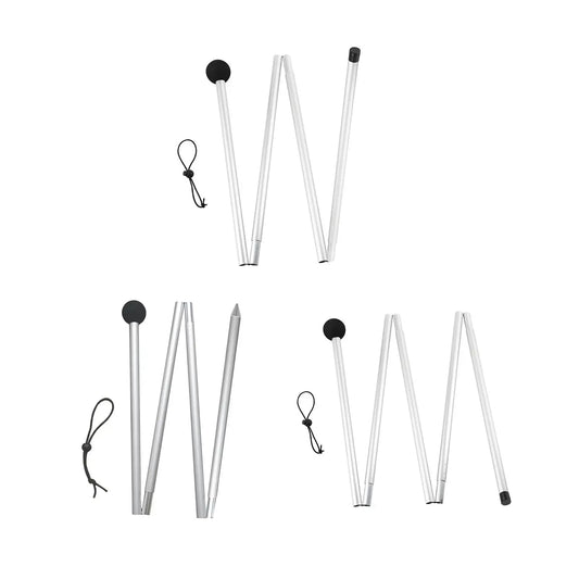 Tent Poles Telescoping Aluminum Alloy Stand Canopy Poles GlowCart