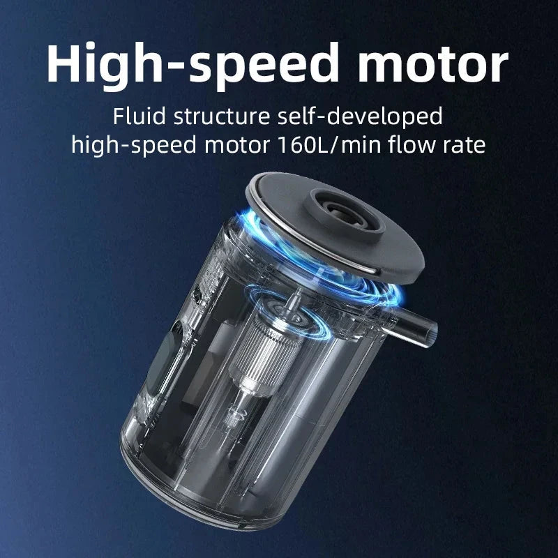 Qunature Electronic Wireless Inflator Pump Air Compressor GlowCart