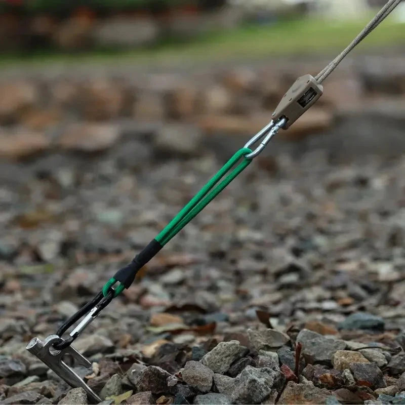 1 Piece Tent Elastic Rope Cord Hook Fixation Elastic Stretch GlowCart