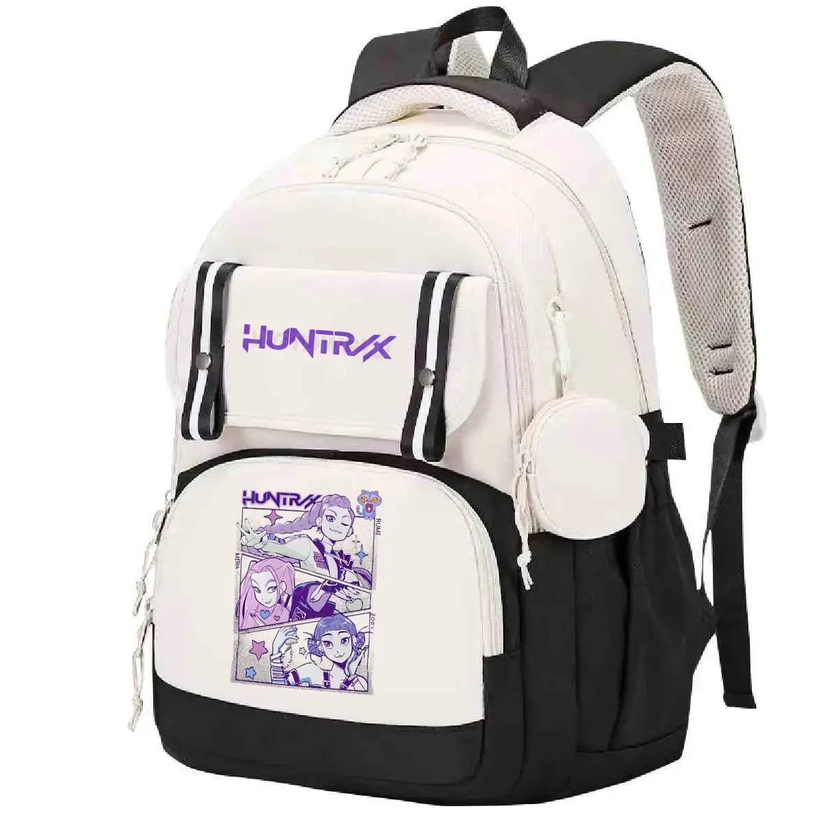 New Cartoon Kpop Demon Hunters Backpack Women Girls Large Capacity Schoolbags Children Teeneger Student Book Bags Anime Backpack GlowCart