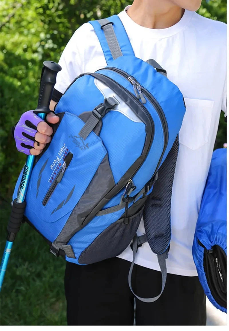 40L Lightweight Outdoor Backpack Waterproof Travel Daypack GlowCart