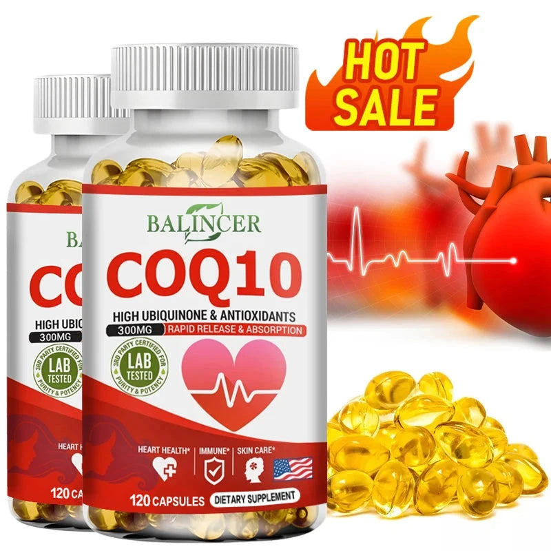 Coenzyme Q-10 - Natural Antioxidant for Cardiovascular GlowCart