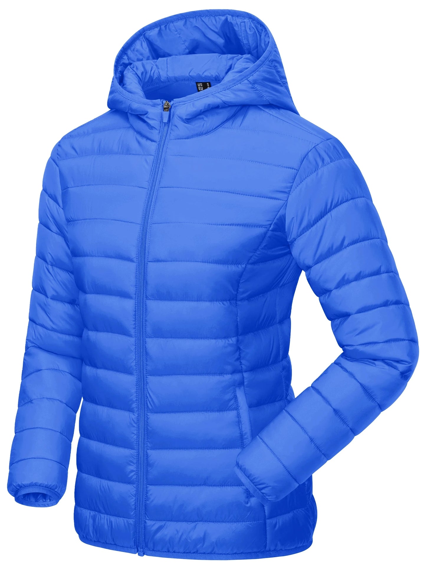 TACVASEN Winter Hooded Puffer Jacket Womens Quilted Warm GlowCart