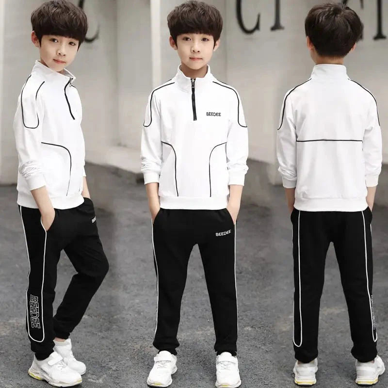 Coat Set Sweatshirt Exercise Boy´s Clothing Children's 7 12 Years Clothes 11 Kids Winter Autumn Sets Boys Outfit Suit Wear Boy's GlowCart
