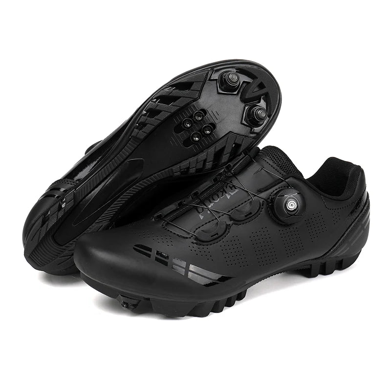 Unisex SPD Mountain Road Bike lock Shoes Breathable Non-slip Wear-resistant Pedal Bicycle Outdoor Competitive Bicycle Equipment GlowCart