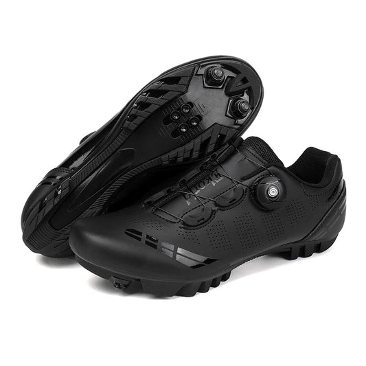 Unisex SPD Mountain Road Bike lock Shoes Breathable Non-slip Wear-resistant Pedal Bicycle Outdoor Competitive Bicycle Equipment GlowCart