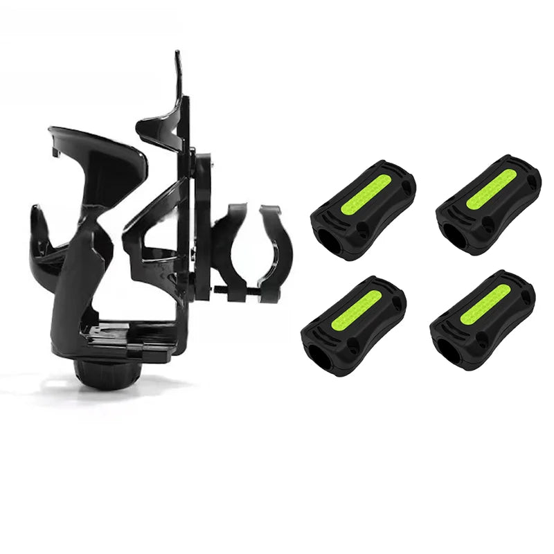Width Adjustable Drink Bottle Holder for Motorcycle Scooter ATV Bike Suitable for Bottles of Different Sizes Cup Holder GlowCart