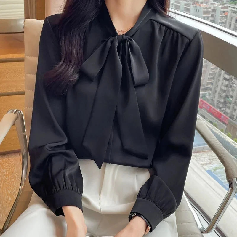 2024 Autumn Shirt for Women Korean Fashion Long Sleeve GlowCart